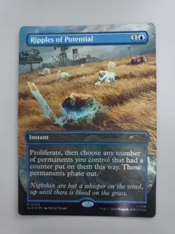 MTG Ripples of Potential Secret Lair Drop Foil Rare - Image 1
