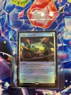 White Lotus Tile Avatar: The Last Airbender Foil - Image 1