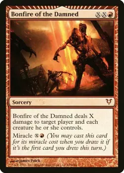 Bonfire of the Damned [Avacyn Restored] Near Mint MT - Image 1