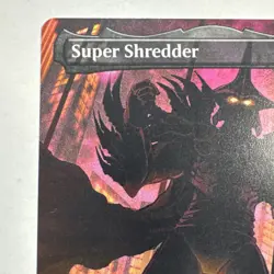 Super Shredder - Borderless NM, English Magic the Gathering MTG Teenage - Image 2
