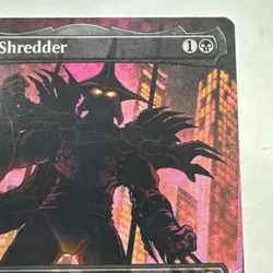 Super Shredder - Borderless NM, English Magic the Gathering MTG Teenage - Image 3