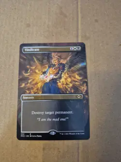 Vindicate (Borderless) Modern Horizons 2 Regular - Image 1