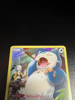 Full Art - Snorlax Pokemon Sword & Shield Lost Origin Trainer Gallery #TG10 - Image 4