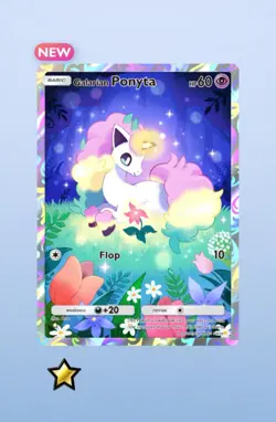 [Digital Card] Galarian Ponyta One Star Pokemon Tcg Pocket - [ENG] - Image 1