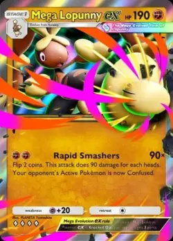 [ Digital ] Mega Lopunny ex Pokemon TCG Pocket Trading 4 DIAMONDS card [ENG] - Image 1