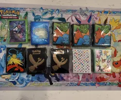 Pokemon TCG Various Sets ETB Deck Sleeves Sealed (Lot Of 10) - Image 1