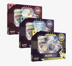 Pokemon Eeveelution Vmax Premium Collection - Vaporeon Flareon Jolteon Set of 3 - Image 1