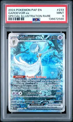Gardevoir ex 233/091 Pokemon Paldean Fates SIR #233 MINT PSA 9 - Image 1