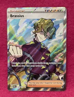 💚Brassius 135/131 💚Prismatic Evolutions Holo Full Art Pokemon TCG - Image 1