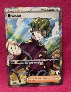 💚Brassius 135/131 💚Prismatic Evolutions Holo Full Art Pokemon TCG - Image 4