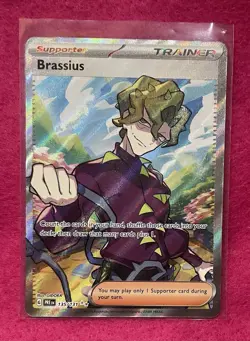 💚Brassius 135/131 💚Prismatic Evolutions Holo Full Art Pokemon TCG - Image 5