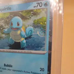 Squirtle 048 (Cosmos Holo) Scarlet & Violet Pokemon 151 Promo Swirl - Image 3