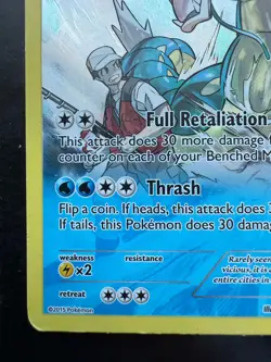Pokemon XY Ancient Origins Gyarados Holo Rare Card 21/98 (HP) - Image 4