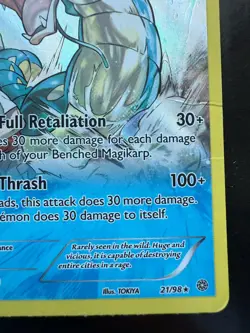 Pokemon XY Ancient Origins Gyarados Holo Rare Card 21/98 (HP) - Image 5