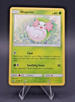 Shaymin 15/156 Holo Rare - Ultra Prism - NM/LP Pokemon TCG - Image 1