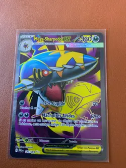 Carte Pokemon MEGA-SHARPEDO 113/094 EX Full Art FA ME02 PFL FR NEUF NM - Image 1