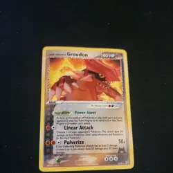 Team Magma's Groudon - 9/95 Team Magma vs Team Aqua 2004 - WOTC Pokemon TCG - Image 1
