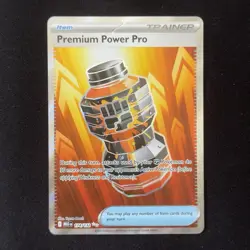 Premium Power Pro 174/132 Full Art Ultra Rare Mega Evolution Pokemon English - Image 1