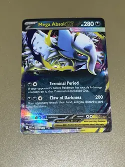 Pokemon TCG Mega Absol ex 86/132 Mega Evolution NM - Image 1