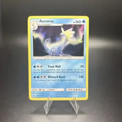 2018 Pokemon - Sun & Moon: Forbidden Light Aurorus #28/131 Holo - Image 1
