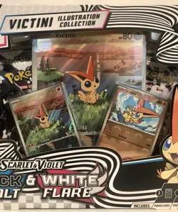 Pokemon TCG: S&V Unova Victini IR Illustration Collection Factory Sealed Box - Image 2