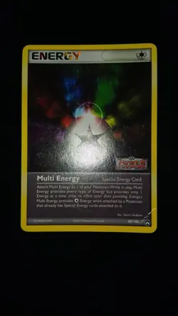 POKEMON MULTI ENERGY STAMPED EX POWER KEEPERS 89/108 ENG PL NO GOLDSTAR CHARIZAR - Image 1