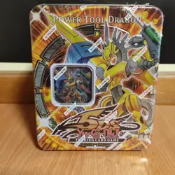 YU-GI-OH! Power Tool Dragon TIN 2009 FACTORY SEALED ENG - Image 1
