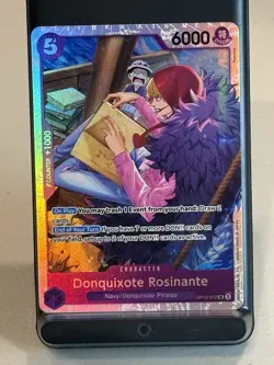 One Piece Royal Blood Donquixote Rosinante OP10-072 SR Holo Foil TCG *Fast Ship* - Image 1