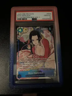 2025 ONE PIECE PROMOS ILLUSTRATION BOX VOL.1 BOA HANCOCK PSA 10 - Image 1