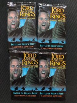 Battle of Helms Deep SEALED BOOSTER PACK OF 11 CARDS LORD OF THE RINGS CCG - Image 1