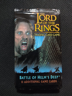 Battle of Helms Deep SEALED BOOSTER PACK OF 11 CARDS LORD OF THE RINGS CCG - Image 2