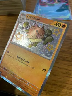 NM! Primeape (170/091) Paldean Fates Baby Shiny Rare Pokemon Card! FREE P&P! - Image 4