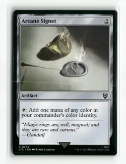 Arcane Signet - Commander: The Lord of the Rings: Tales of Middle-earth (LTC) - Image 1