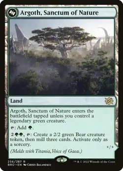 Argoth, Sanctum of Nature BRO NM MTG - Image 1