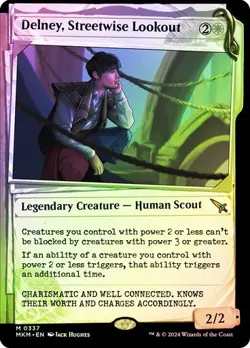 Delney, Streetwise Lookout (Showcase) - Murders at Karlov Manor (MKM) NM FOIL - Image 1