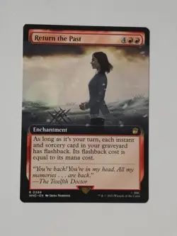 Return the Past (Extended Art) Universes Beyond: Doctor Who Foil - Image 1