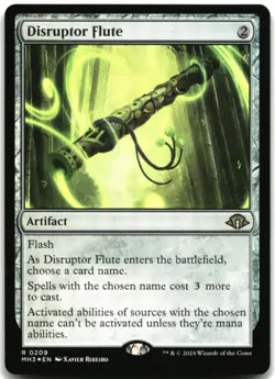 MTG Disruptor Flute FOIL R Modern Horizons 3 209 LP - Image 1
