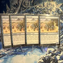 Mtg Ruin Crab Zendikar Rising Creature x4 Magic: The Gathering English 079/280 - Image 1