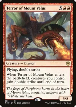 Terror of Mount Velus - Theme Pack THB NM MTG - Image 1