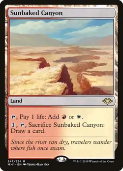 Sunbaked Canyon MH1 NM MTG - Image 1