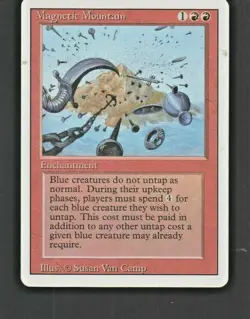 Magnetic Mountain 1994 Magic The Gathering Revised Edition LP - Image 1