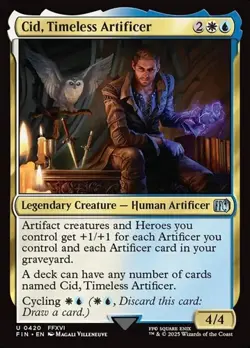 Cid, Timeless Artificer (#420) FIN NM MTG - Image 1
