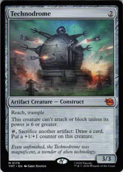 MTG Technodrome (179) | NM | TMNT {TMT} - Image 1