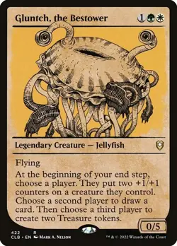 NM Showcase Gluntch, the Bestower, MTG, Baldur's Gate, Magic, 422 - Image 1