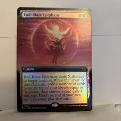 MTG: Lorwyn Eclipsed, End-Blaze Epiphany - Extended Art Foil - Image 1