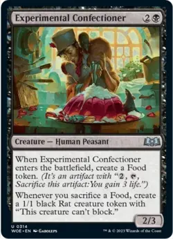 Experimental Confectioner (Regular, #314, NM) Wilds of Eldraine (WOE), MTG - Image 1