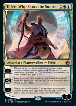 Teferi, Who Slows the Sunset MID NM MTG - Image 1