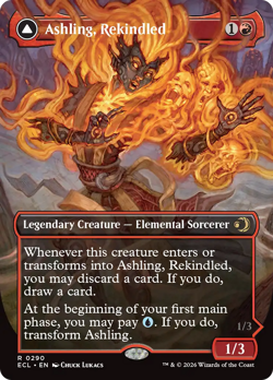 Ashling, Rekindled // Ashling, Rimebound - 290 - ECL - Near Mint - MTG - Image 1