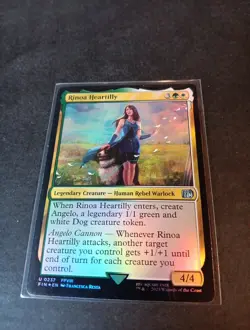 FOIL MTG Magic the Gathering x Final Fantasy 0237 Rinoa Heartilly Extended FIN - Image 1