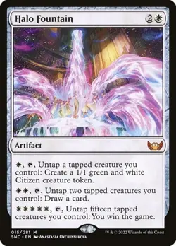 Halo Fountain Streets of New Capenna NM MTG - Image 1